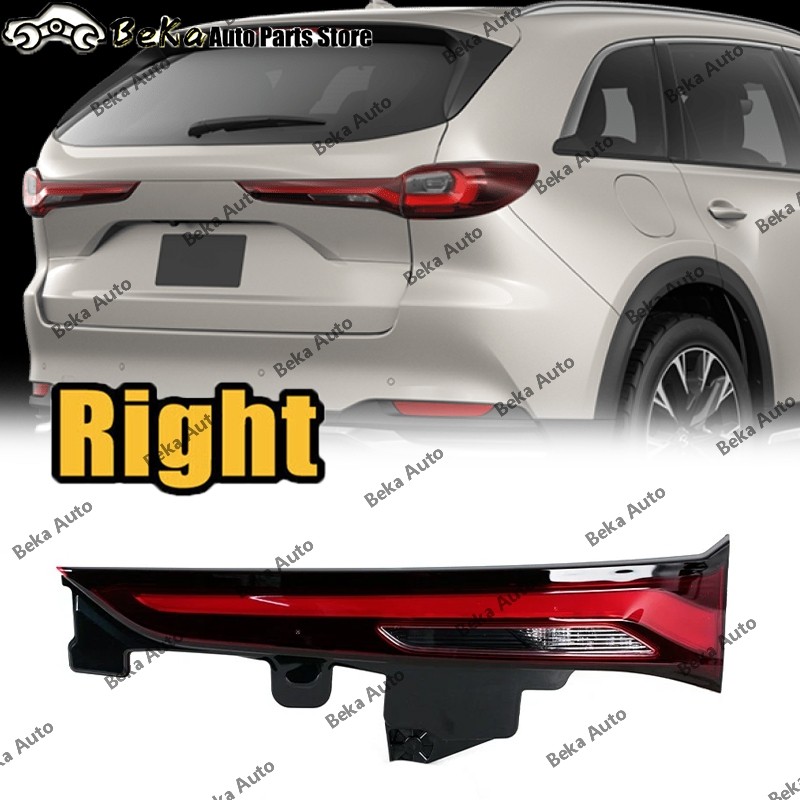 Right Inside LED Tail Light For MAZDA CX90 2024 2025 Brake Lamp W/Driving light
