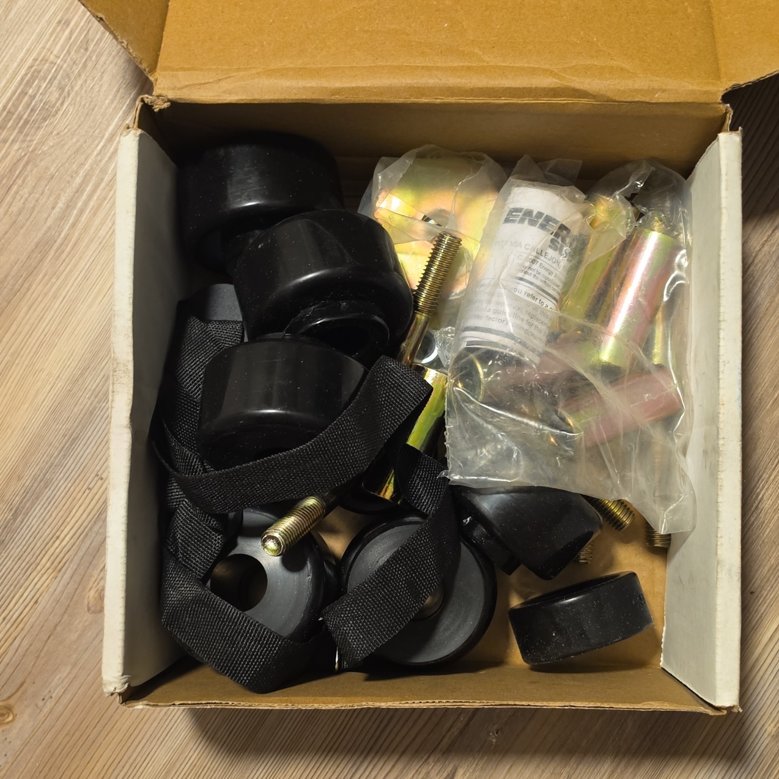 (3)Energy Suspension 4.4113G Body Mount Bushings for 97-03 Ford F‑150/F‑250 Std