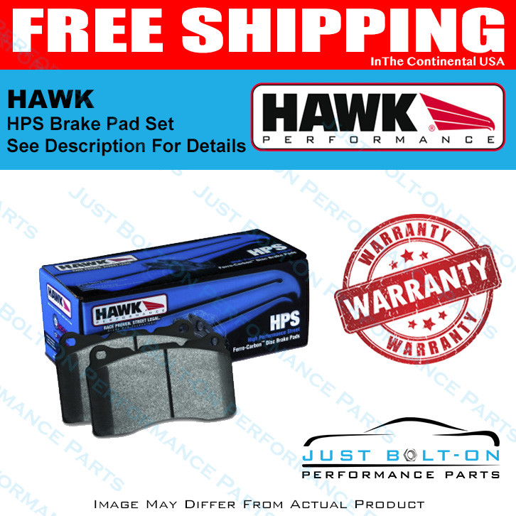 HAWK HPS Brake Pads 92-02 Dodge Viper (Front) HB194F.665