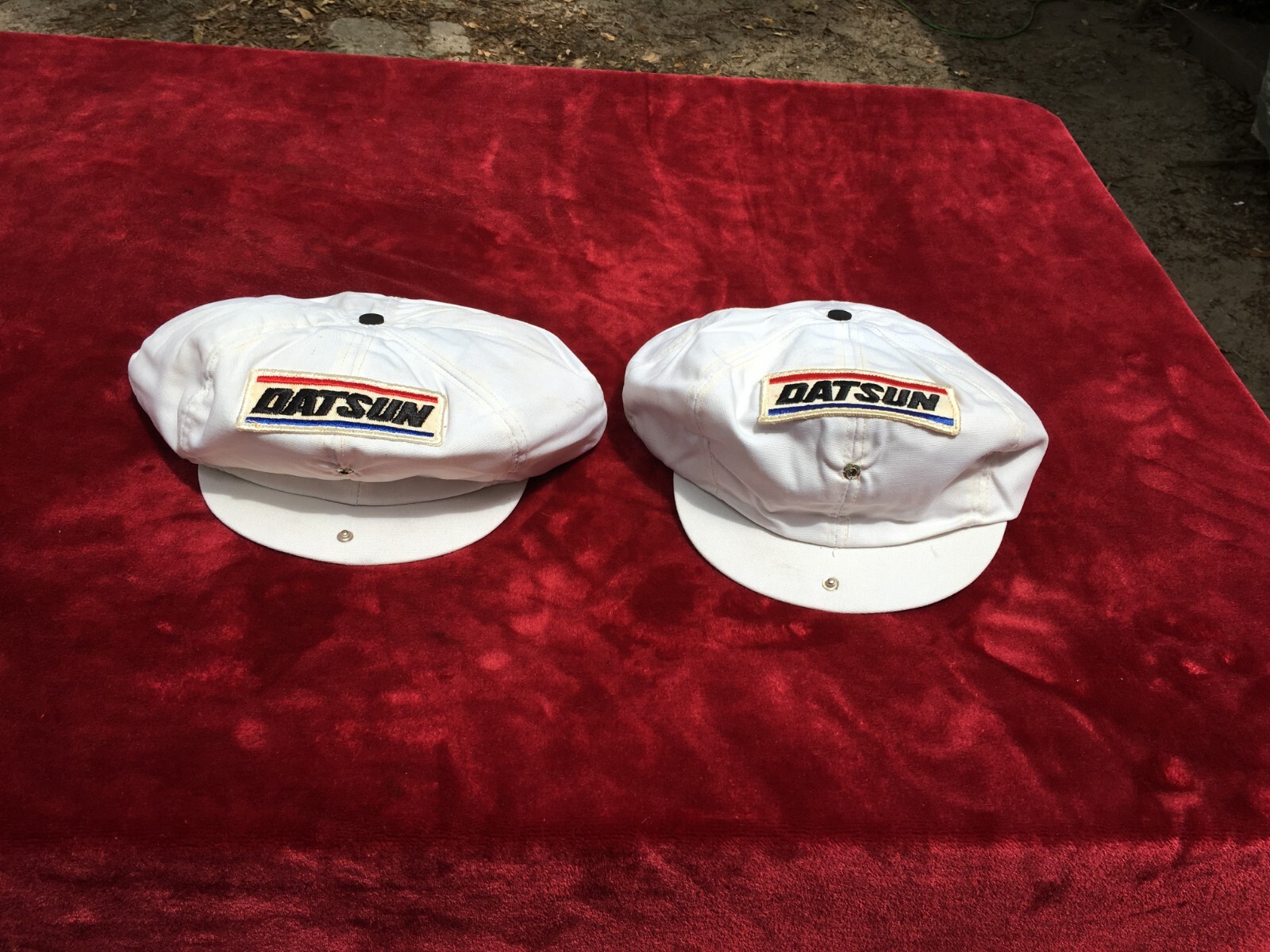 Rare Vintage NOS 1960\'s Datsun JDM Driving Caps - Sold Individually