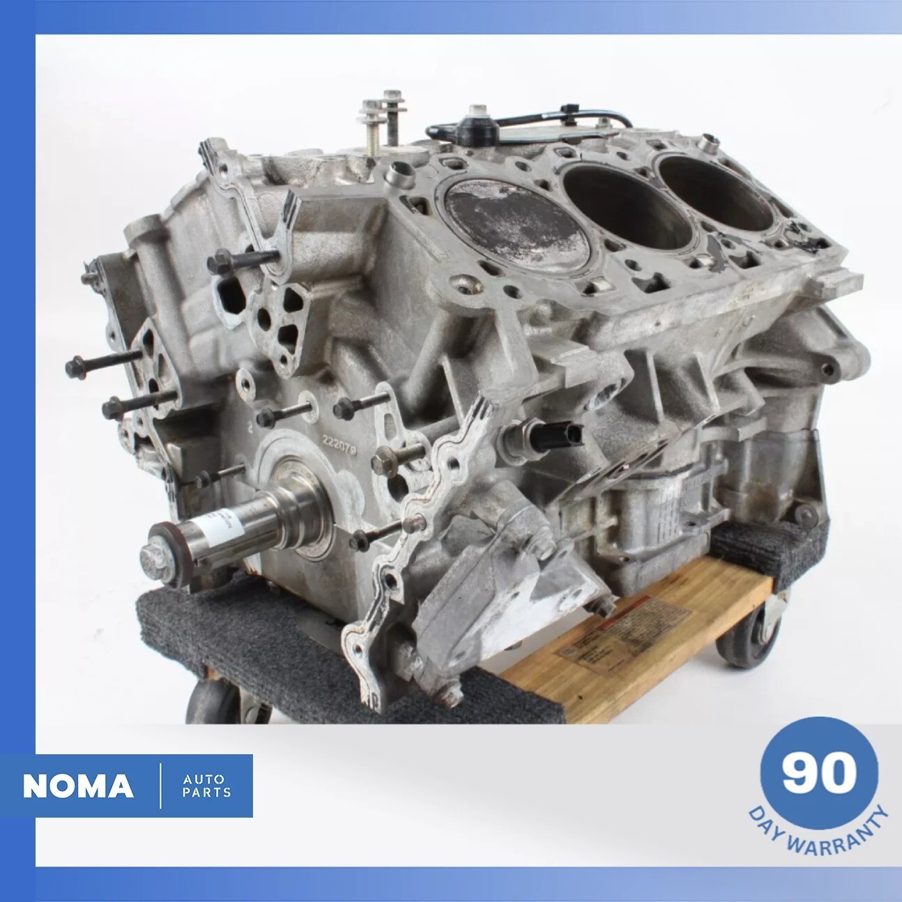 02-08 Jaguar X202 S-Type 3.0L V6 AJ30 Engine Motor Body Block XU2E6009NB OEM 02-08 Jaguar X202 S-Type 3.0L V6 AJ30 Engine Motor Body Block XU2E6009NB OEM