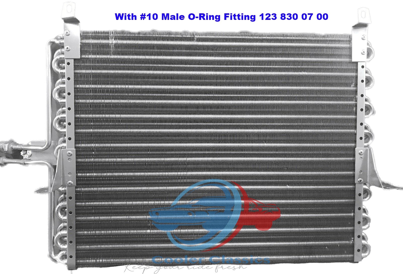 77-85 Mercedes Benz 230 240 280 300 AC CONDENSER OEM 123 830 07 00 AC4121