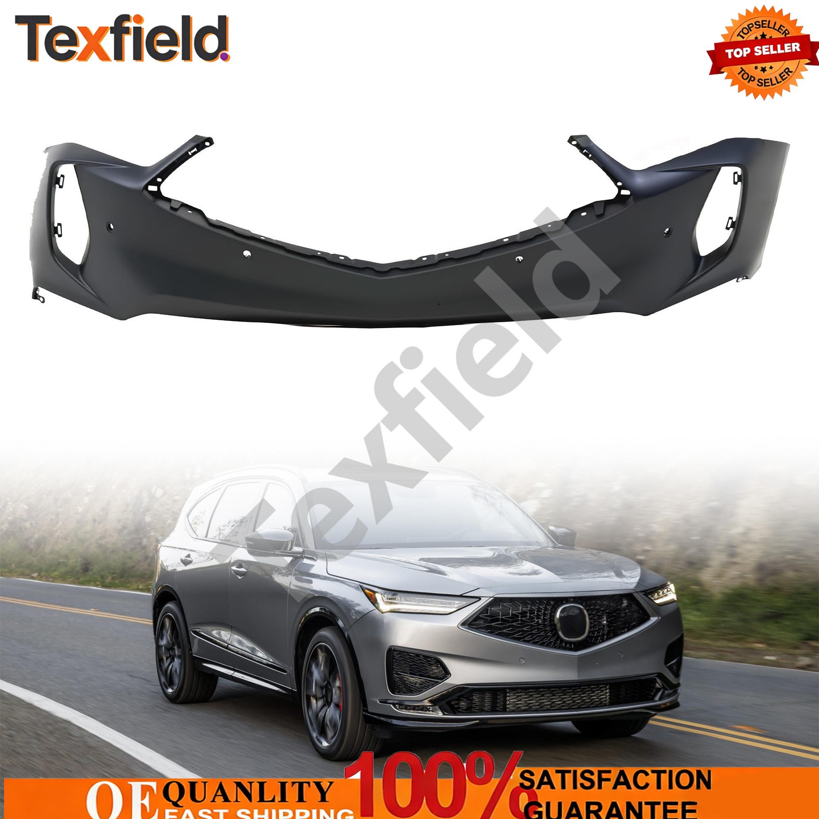 04711TJBA30ZZ AC1000210 Front Fit Acura RDX 2022-2025 Bumper Cover 04711TJBA30ZZ AC1000210 Front Fit Acura RDX 2022-2025 Bumper Cover