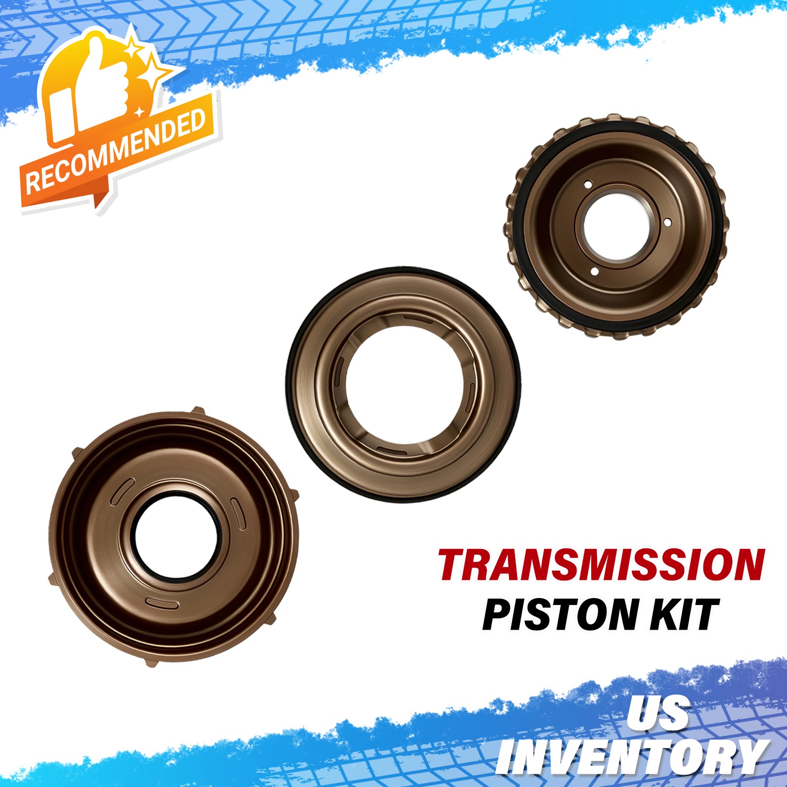 AB60F AB60E Transmission Piston Kit for Toyota Lexus Bonded Clutch Apply Pistons
