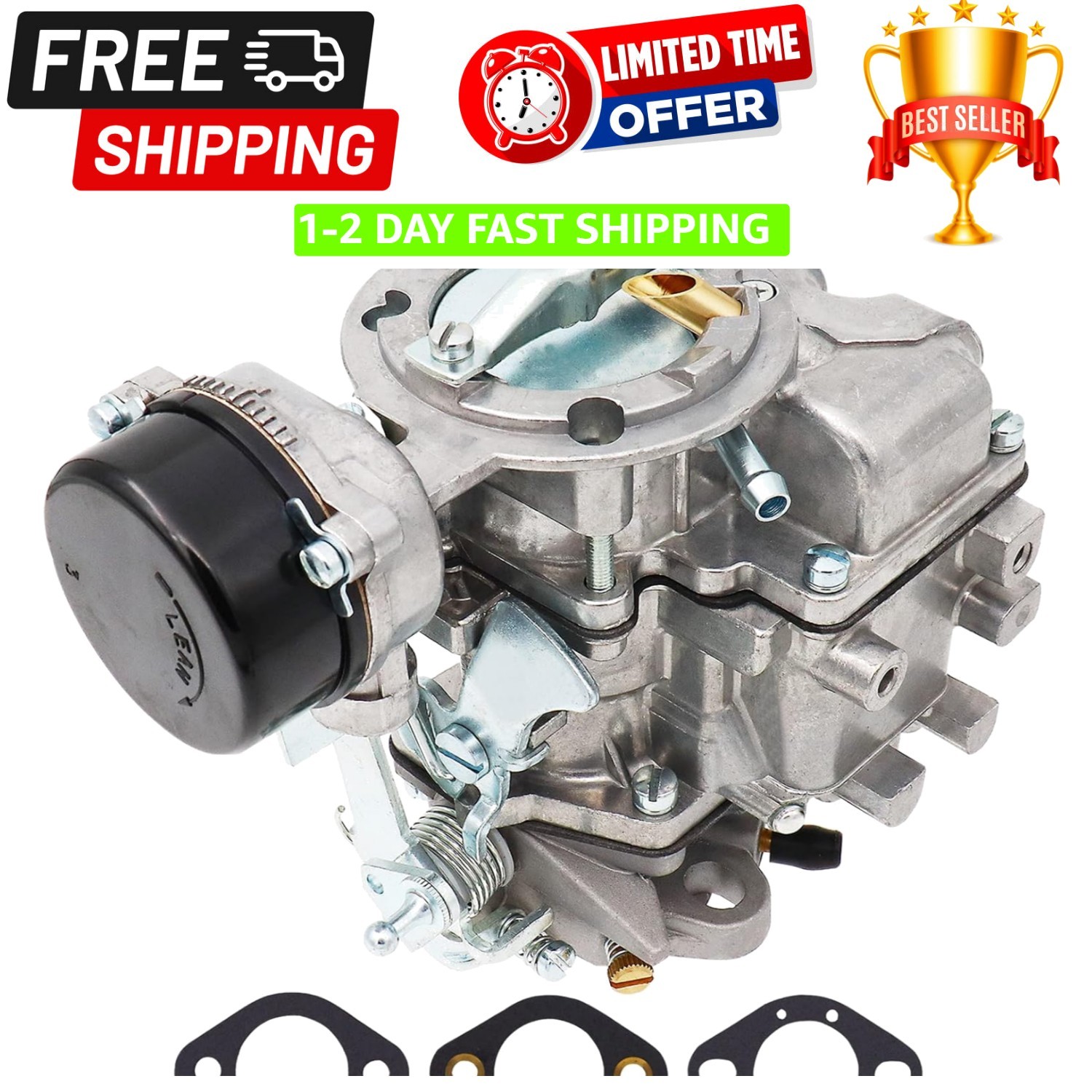 Carburetor D5TZ9510AG for Carter YF Type for Ford 240 250 300 YF C1YF 6 Cylin...
