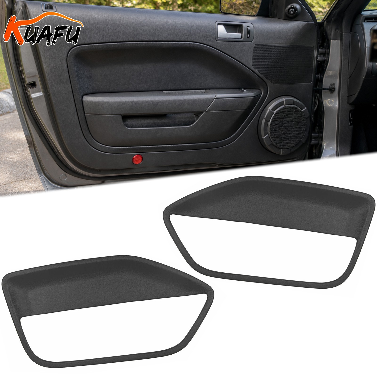 Interior Door Panel LH&RH Insert Hard Fits Ford Mustang 2005 -2009 2006 2008 Interior Door Panel LH&RH Insert Hard Fits Ford Mustang 2005 -2009 2006 2008