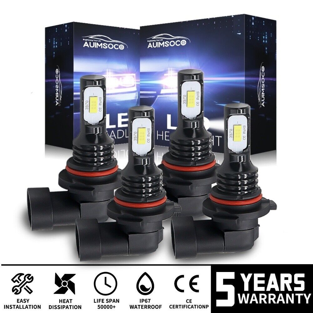 For Chevy Silverado 1500 2500HD 3500 1999-2006 8000K LED Headlights Lights Bulbs