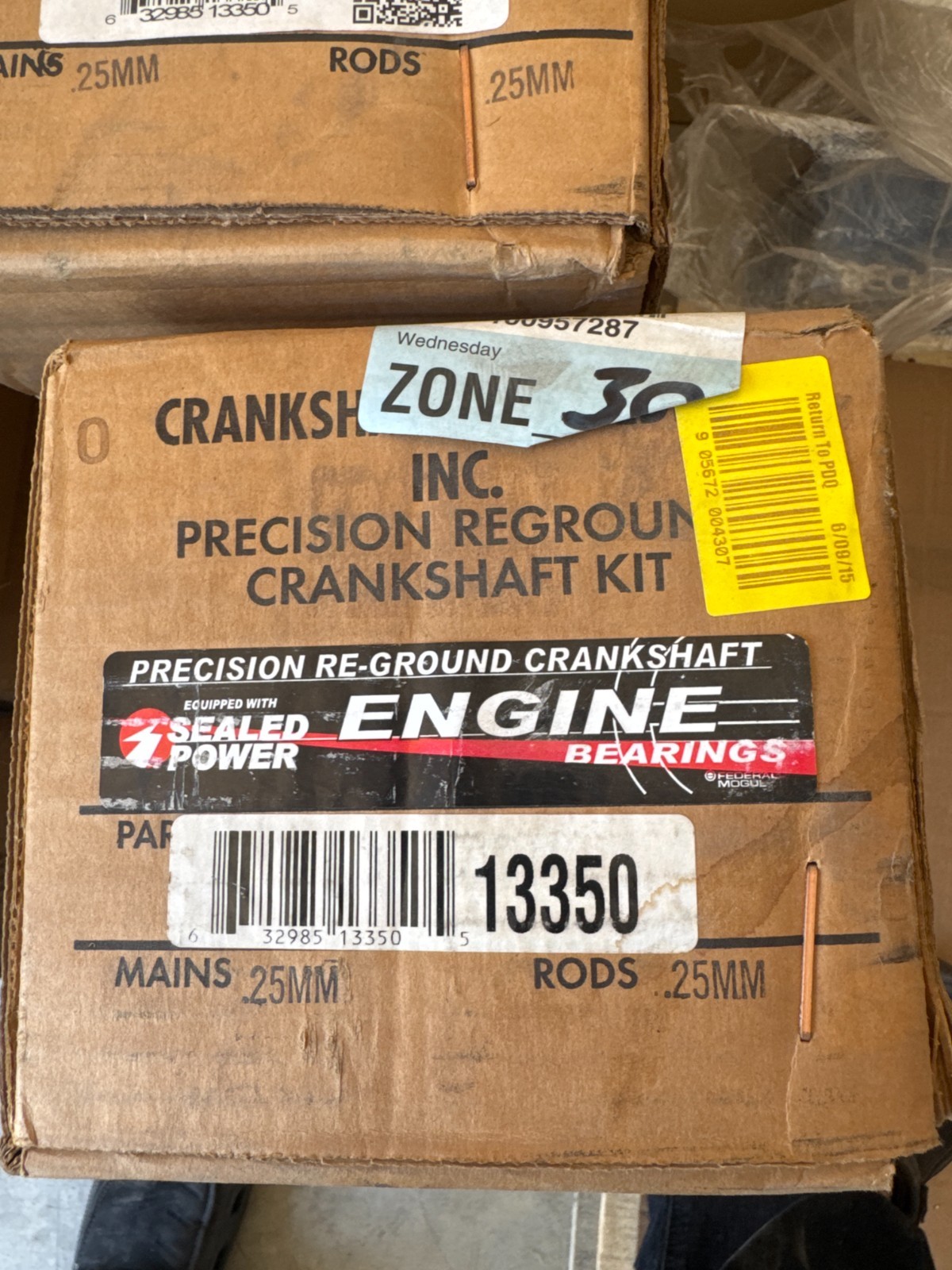Crankshaft Rebuilders 13350 Reman Crankshaft Kit 3.3L V6 .25mm Bearings