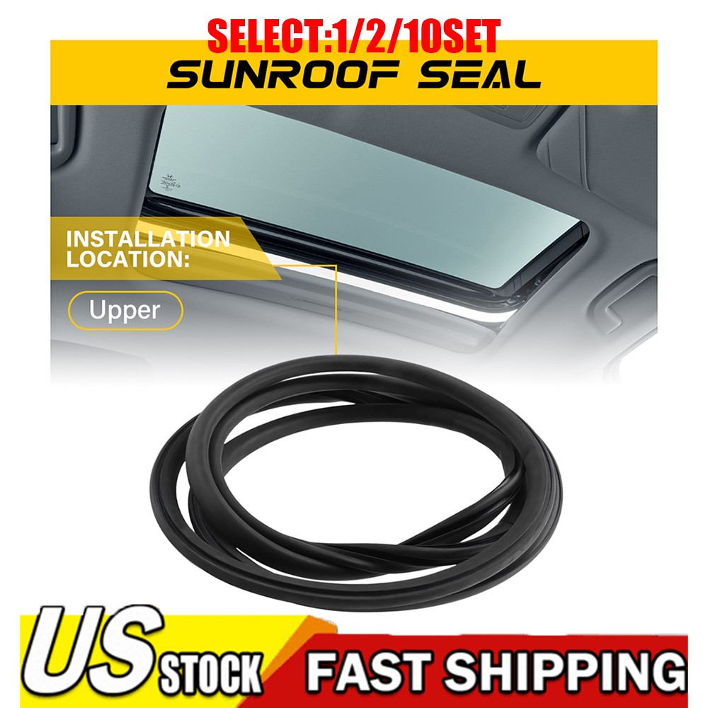 Car Weatherstrip Windshield Sunroof Seal Strip Trim Rubber For Ford F-150 1~10X