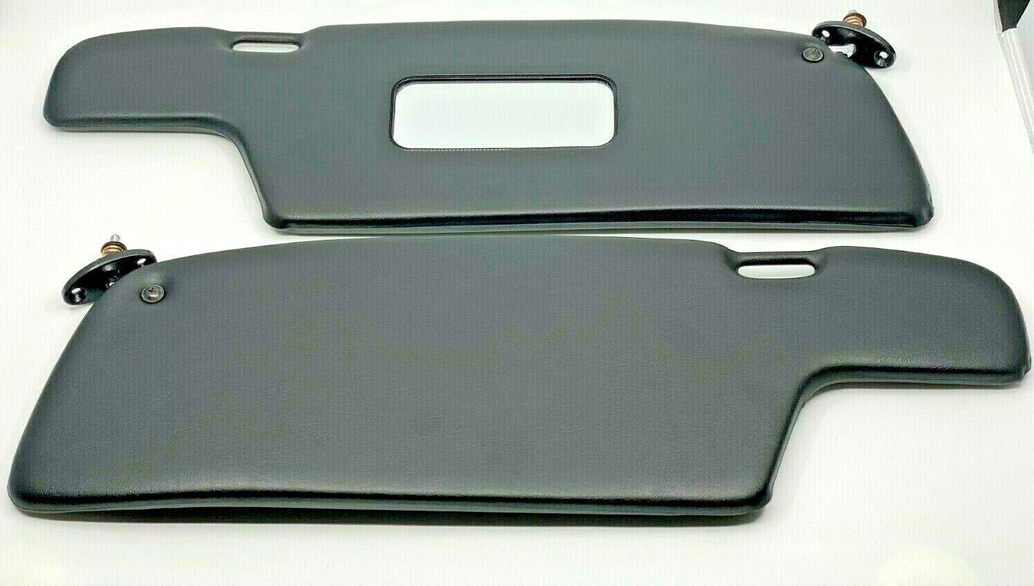 Sunvisor Sun Visors set with bracket for Porsche 911 Coupe 1969-1977 BLACK LHD