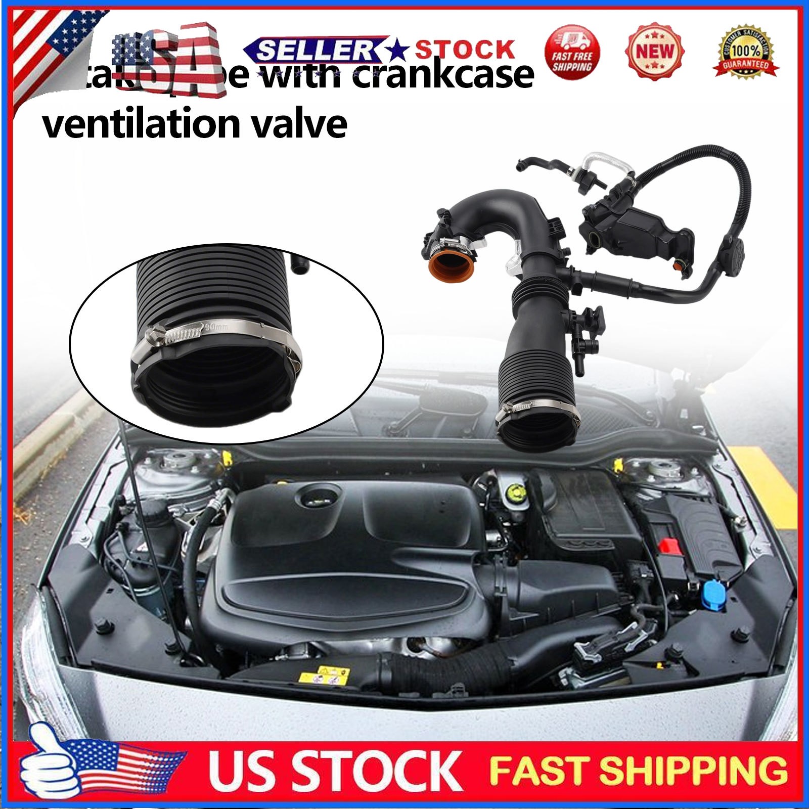 Crankcase Breather Intake Line Fits Mercedes-Benz GLA250 CLA250 A2700900700