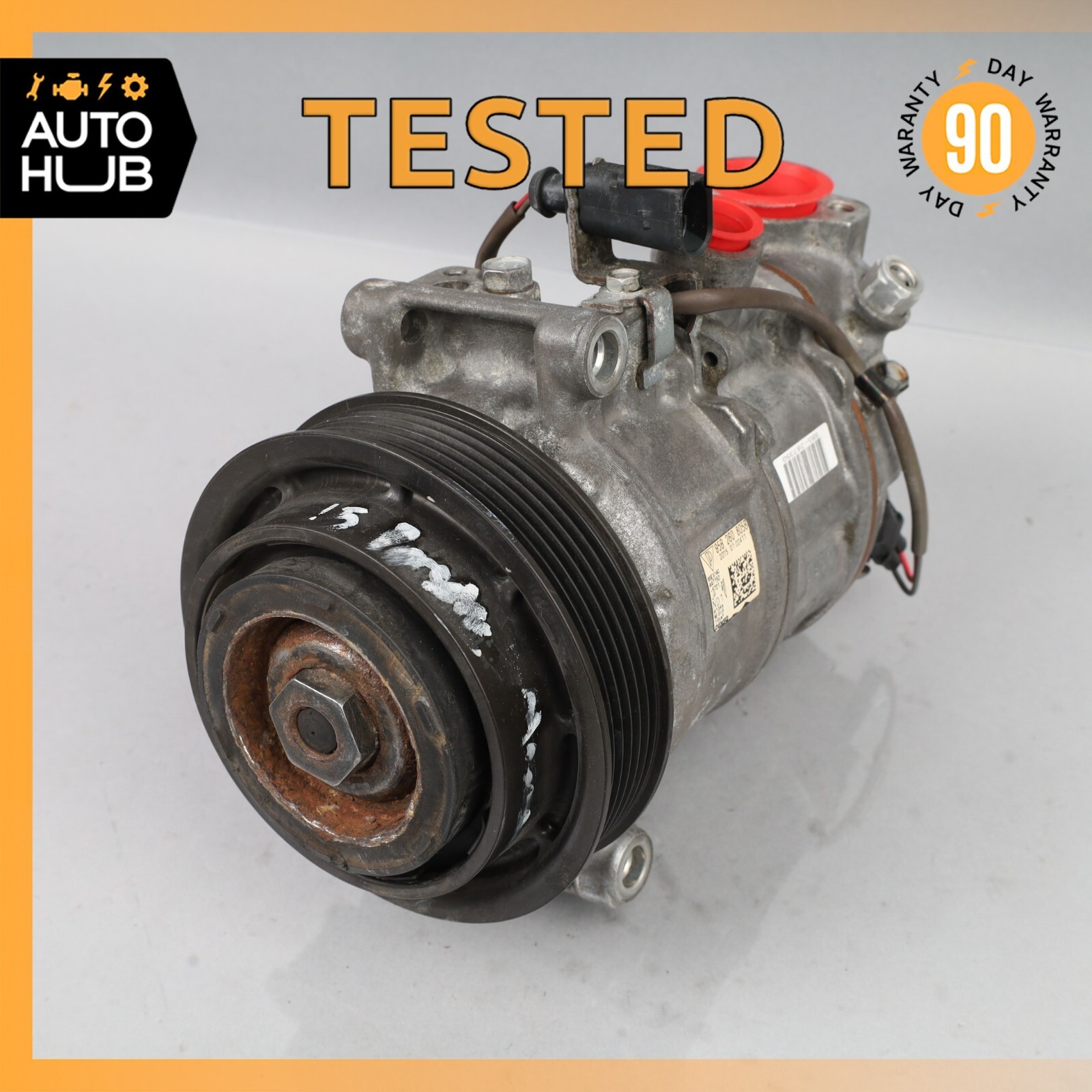 15-18 Porsche Macan S 95B A/C AC Air Conditioning Compressor Pump OEM 15-18 Porsche Macan S 95B A/C AC Air Conditioning Compressor Pump OEM