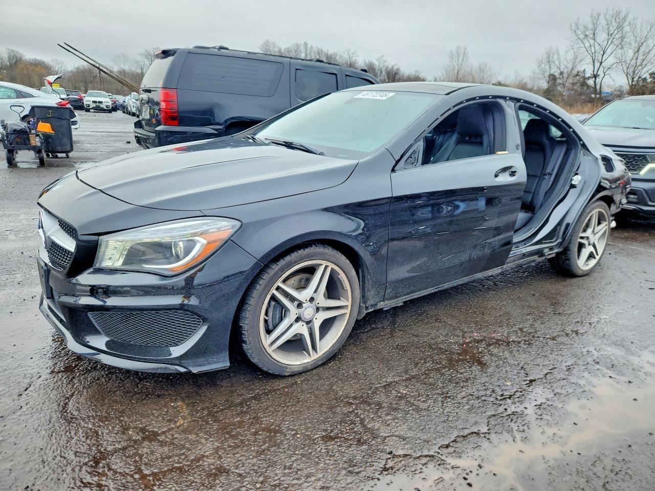 (LOCAL PICKUP ONLY) Front Bumper 117 Type CLA250 Fits 14-16 MERCEDES CLA-CLASS 9