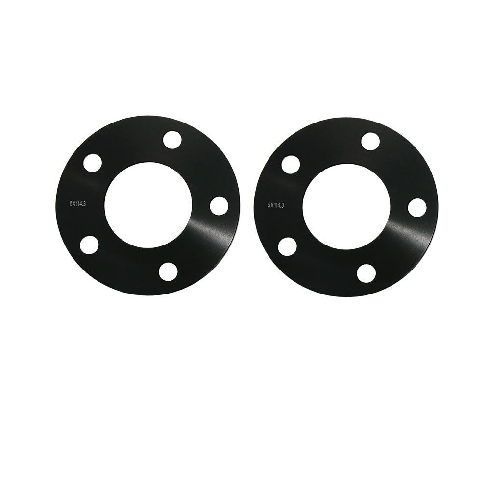 ACCELATEC Wheel Spacers Billet Black 5X4.5 1/4