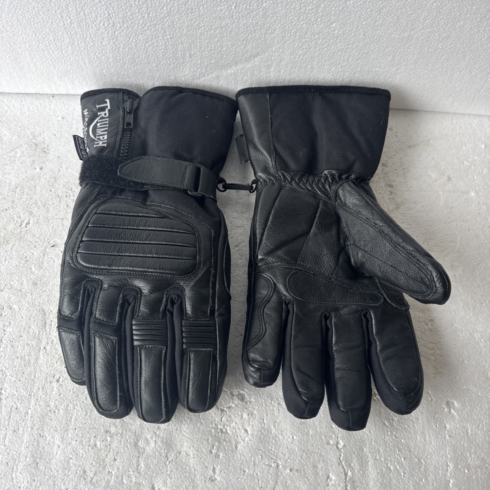 Men’s Medium Olympia Leather Motorcycle Gloves Men’s Medium Olympia Leather Motorcycle Gloves