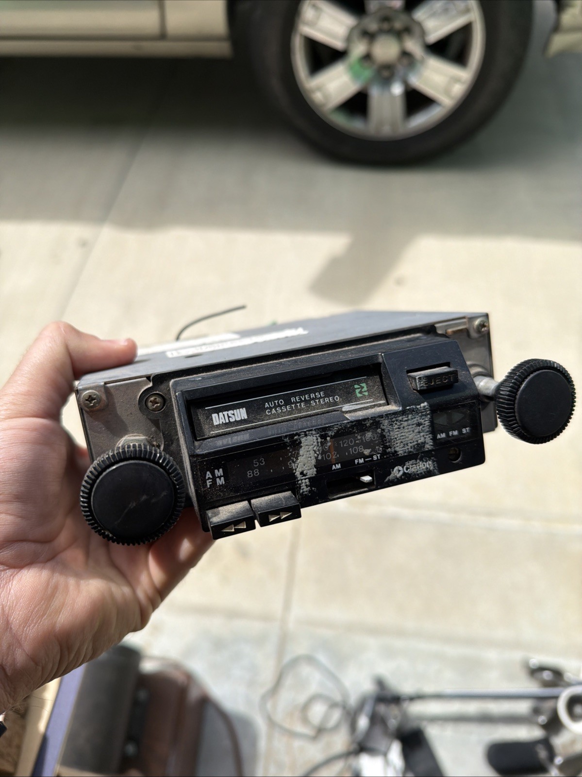 OEM Datsun 280Z 280ZX Cassette Radio Stereo Tape Player Clarion AX292APN552U Vtg