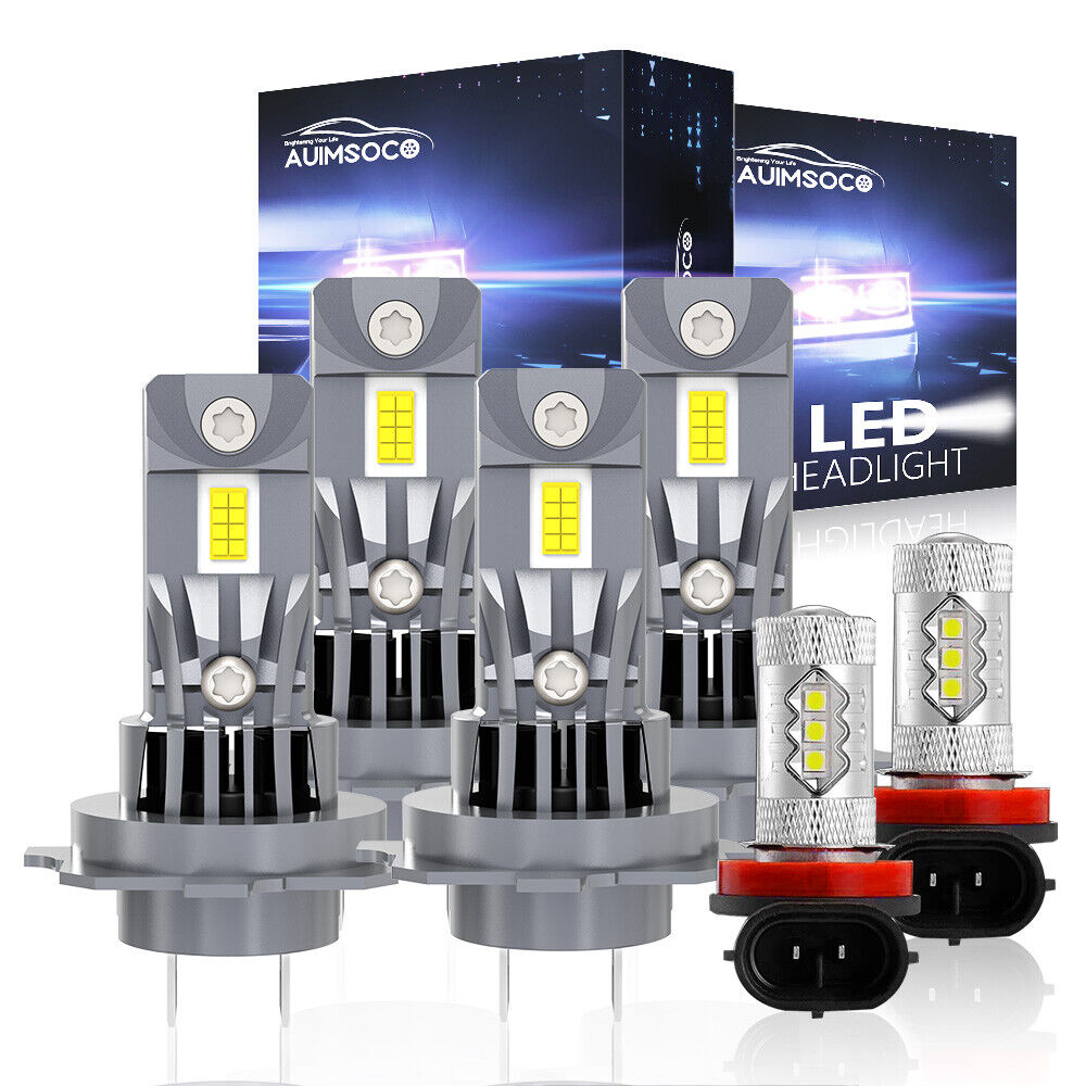 FOR RAM ProMaster 1500 2500 3500 2014-2020 LED Headlight Fog Light Kit Bulbs