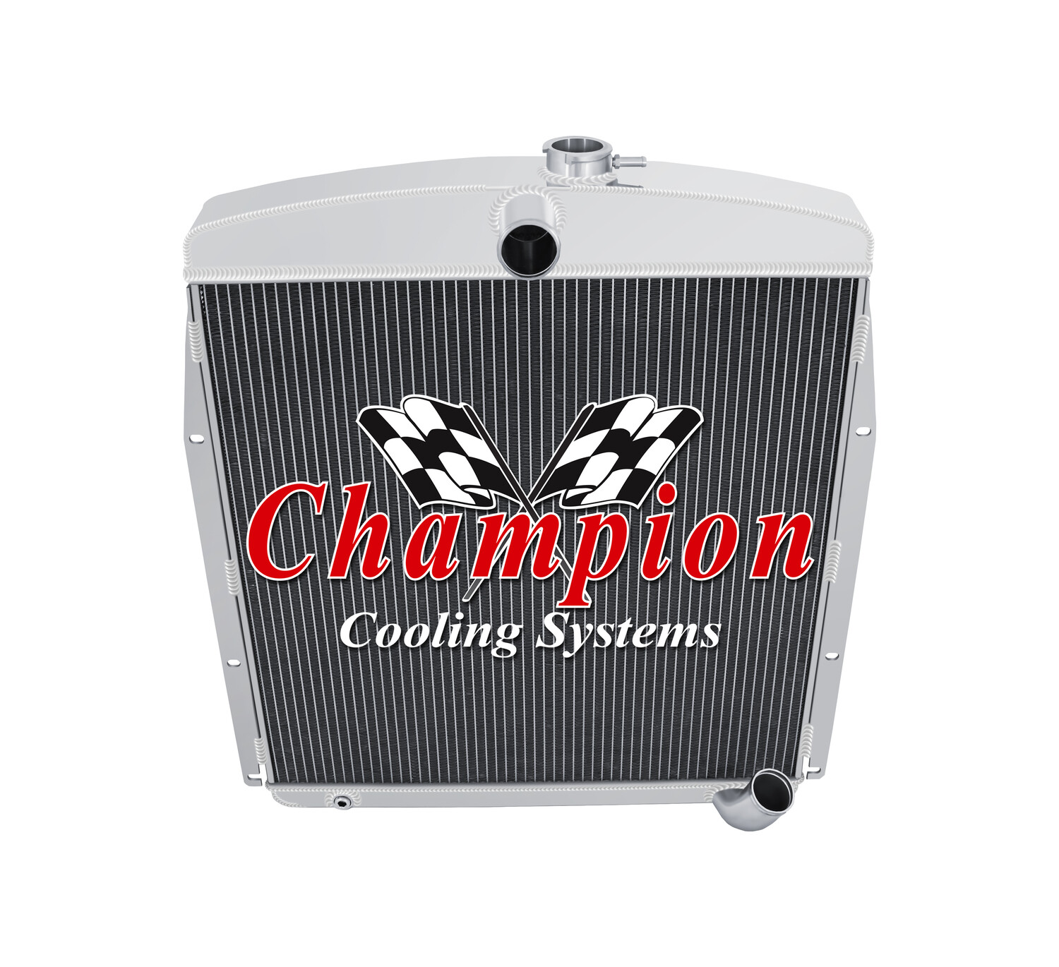 Aluminum Champion 3 Row All Aluminum Radiator for 1949 - 1954 Pontiac Chieftan
