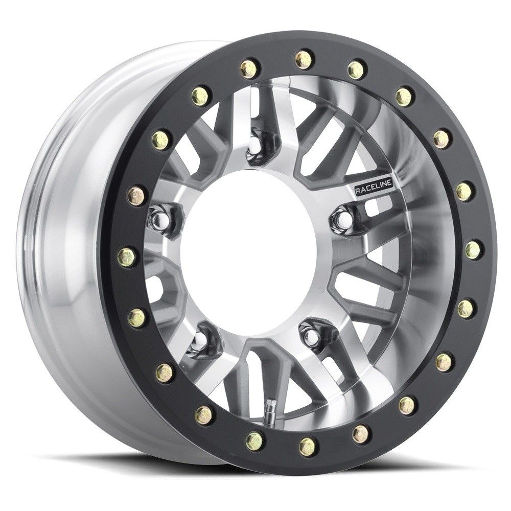 RACELINE RT291M Ryno Beadlock Rim 15X7 5X205/5X4.5 Offset -45 Machined (Qty 1)
