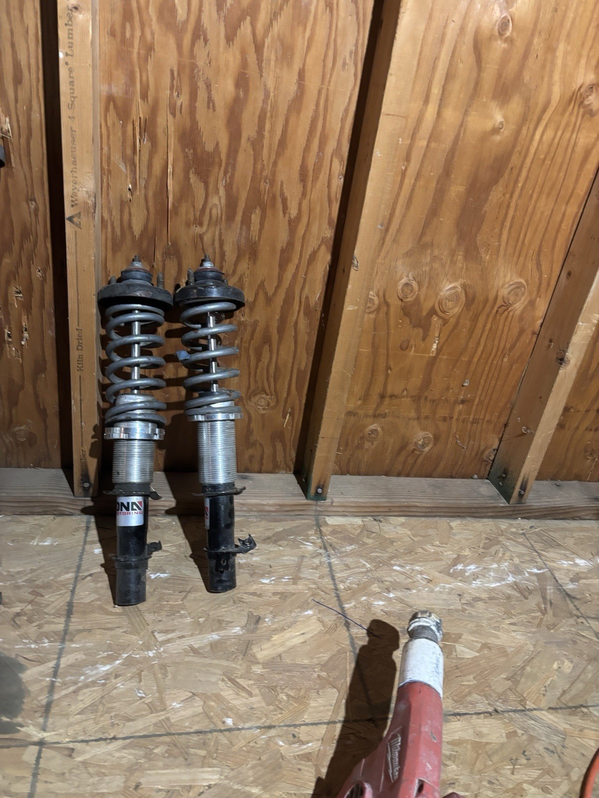 DNA Motorsport 1996 Honda Civic Front Shock Assembly with Coil Spring Pair