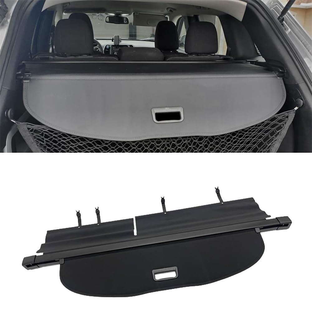 Vesul Retractable Rear Trunk Cargo Cover for 2014-2018 Jeep Cherokee Security