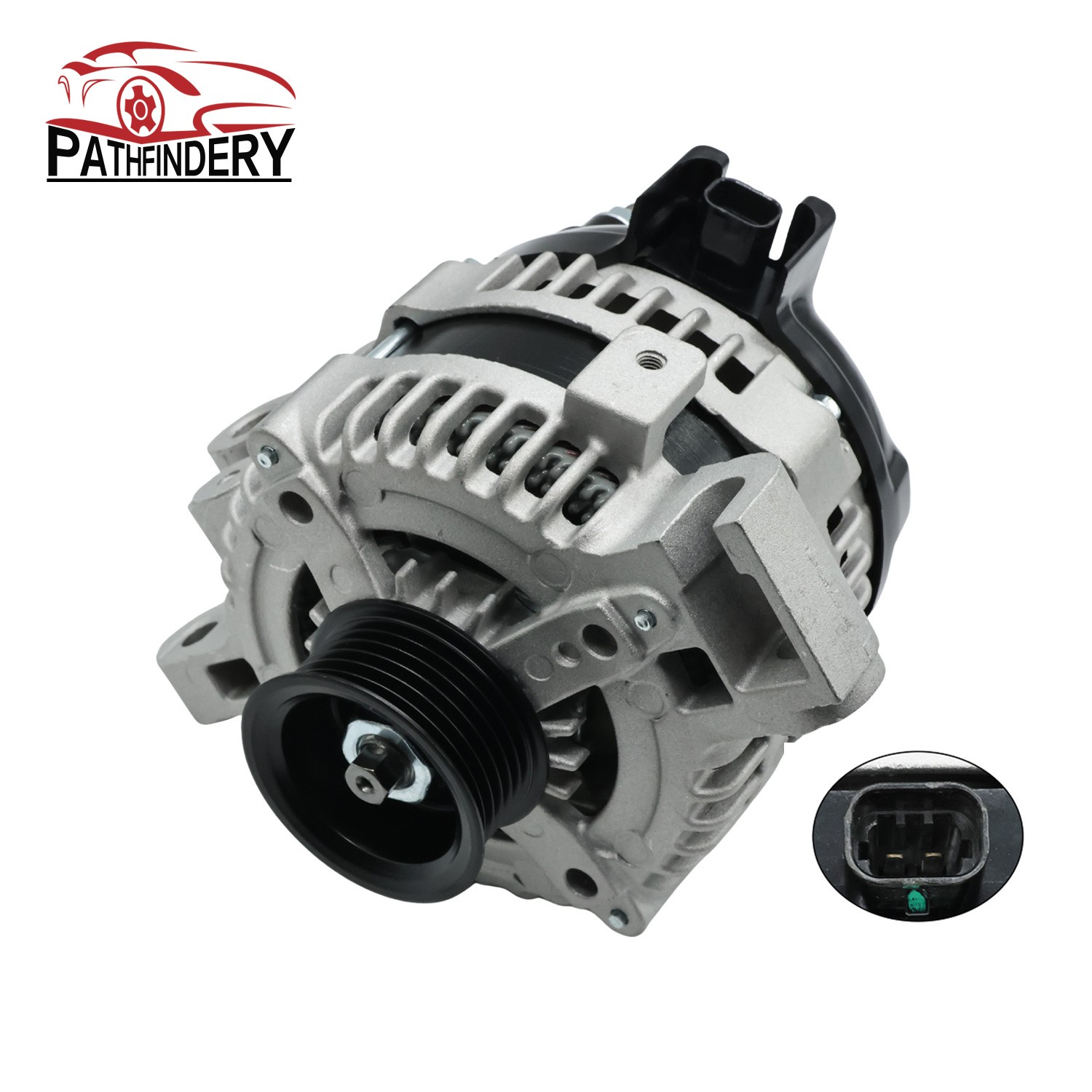 Alternator For Cadillac CTS 2008-2009 V6 3.6L 150A 12V CW 6-Groove Pulley 11369N