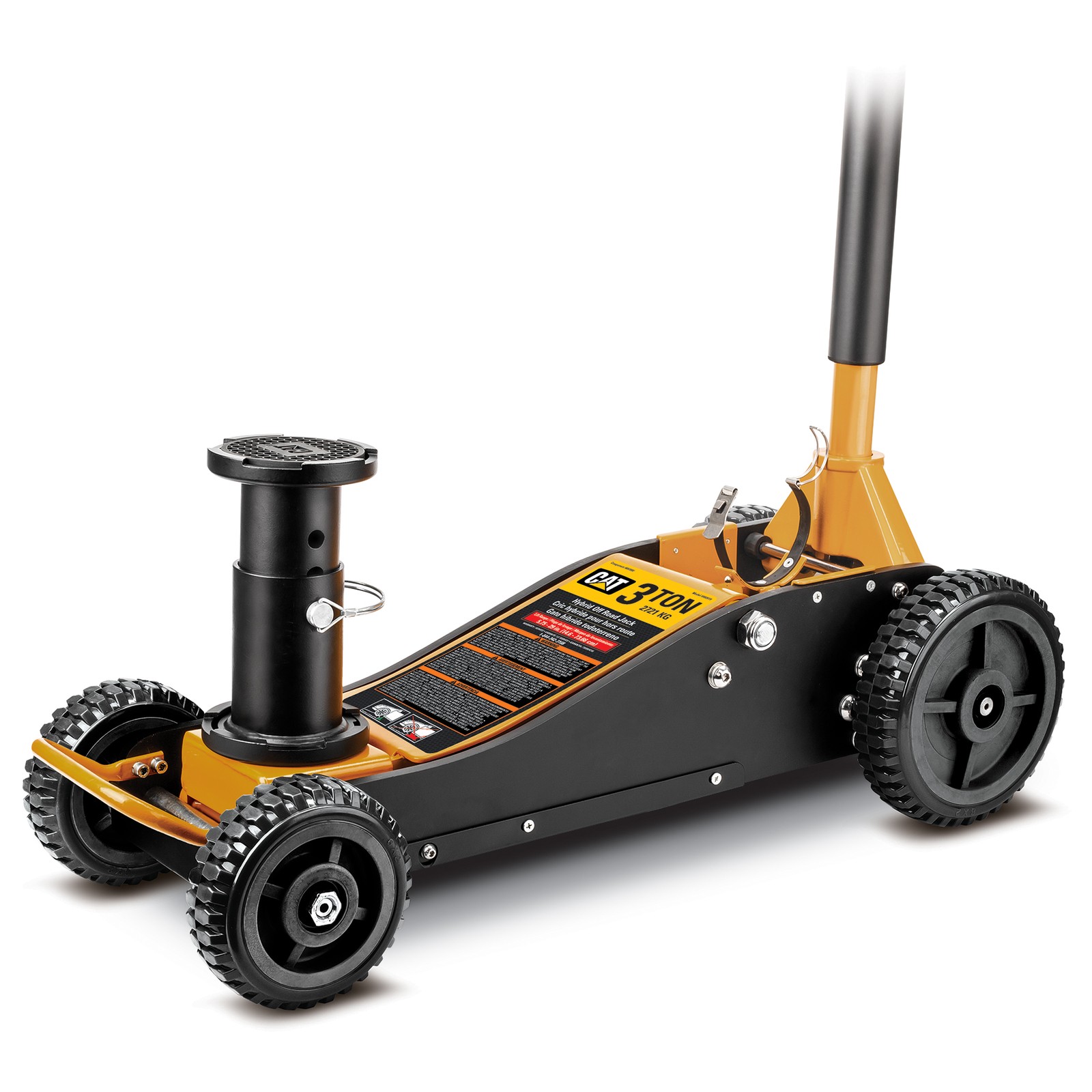 Cat 3 Ton Big Wheel Off Road Hybrid Jack - 240330E