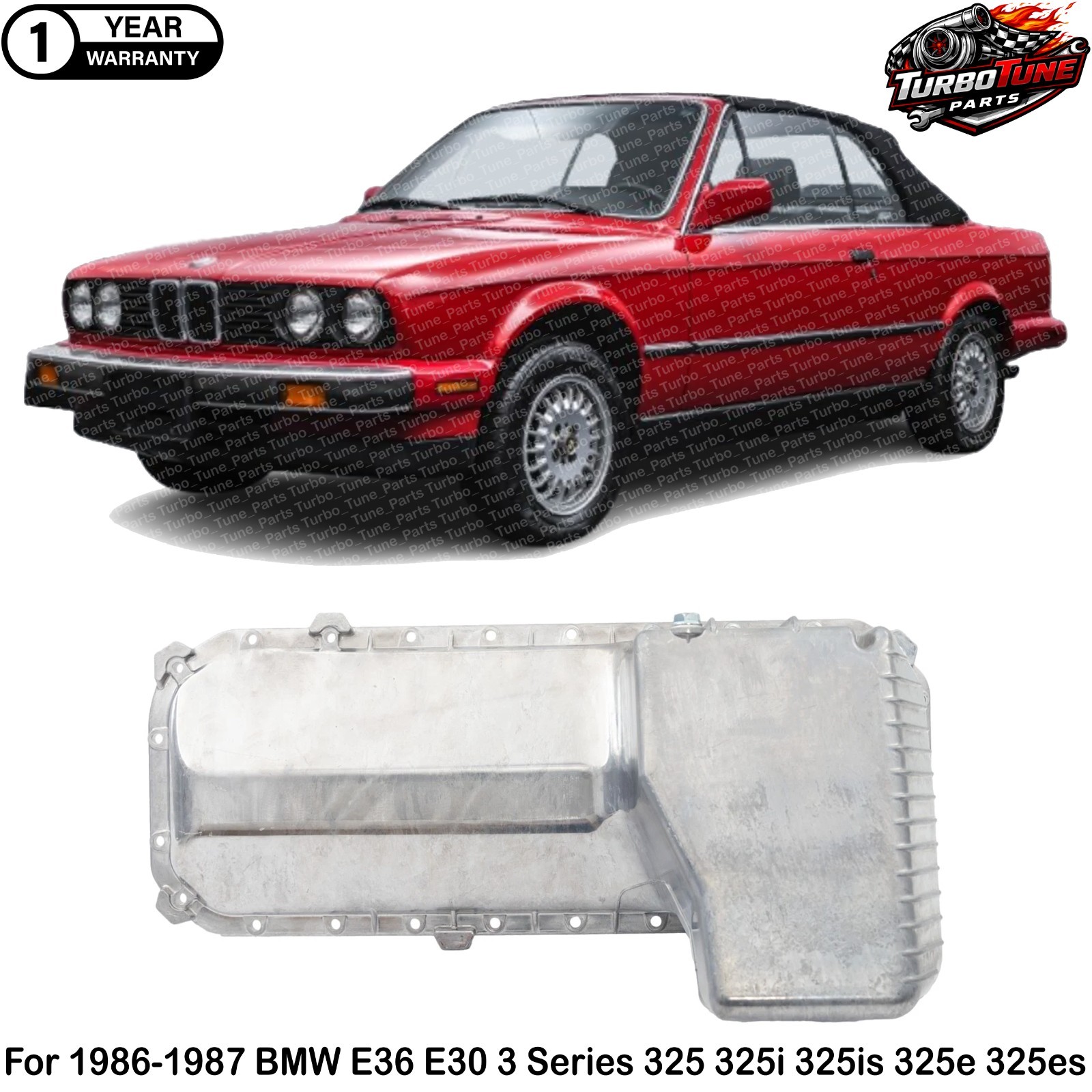 Oil Pan For 1986-1987 BMW E36 E30 3 Series 325 325i 325is 325e 325es Oil Pan For 1986-1987 BMW E36 E30 3 Series 325 325i 325is 325e 325es