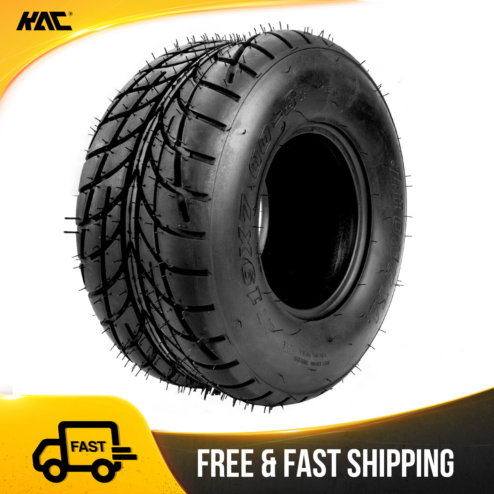 19x7-8 ATV Tires All Terrain 19x7x8 19 7 8 4Ply Tires For Go Kart Mini Bike New