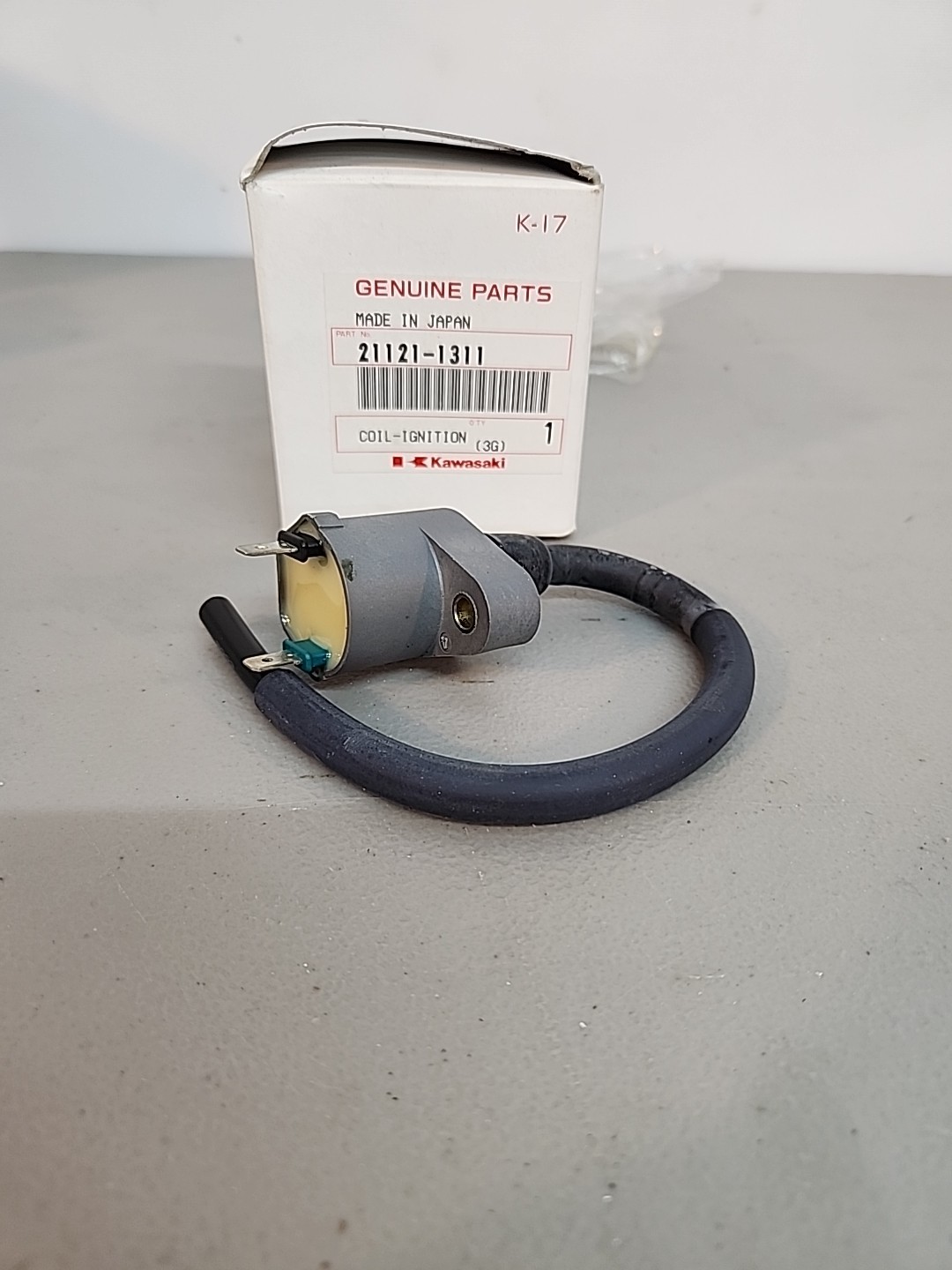 New Kawasaki Genuine Coil-Ignition - 21121-1311 NOS New Kawasaki Genuine Coil-Ignition - 21121-1311 NOS