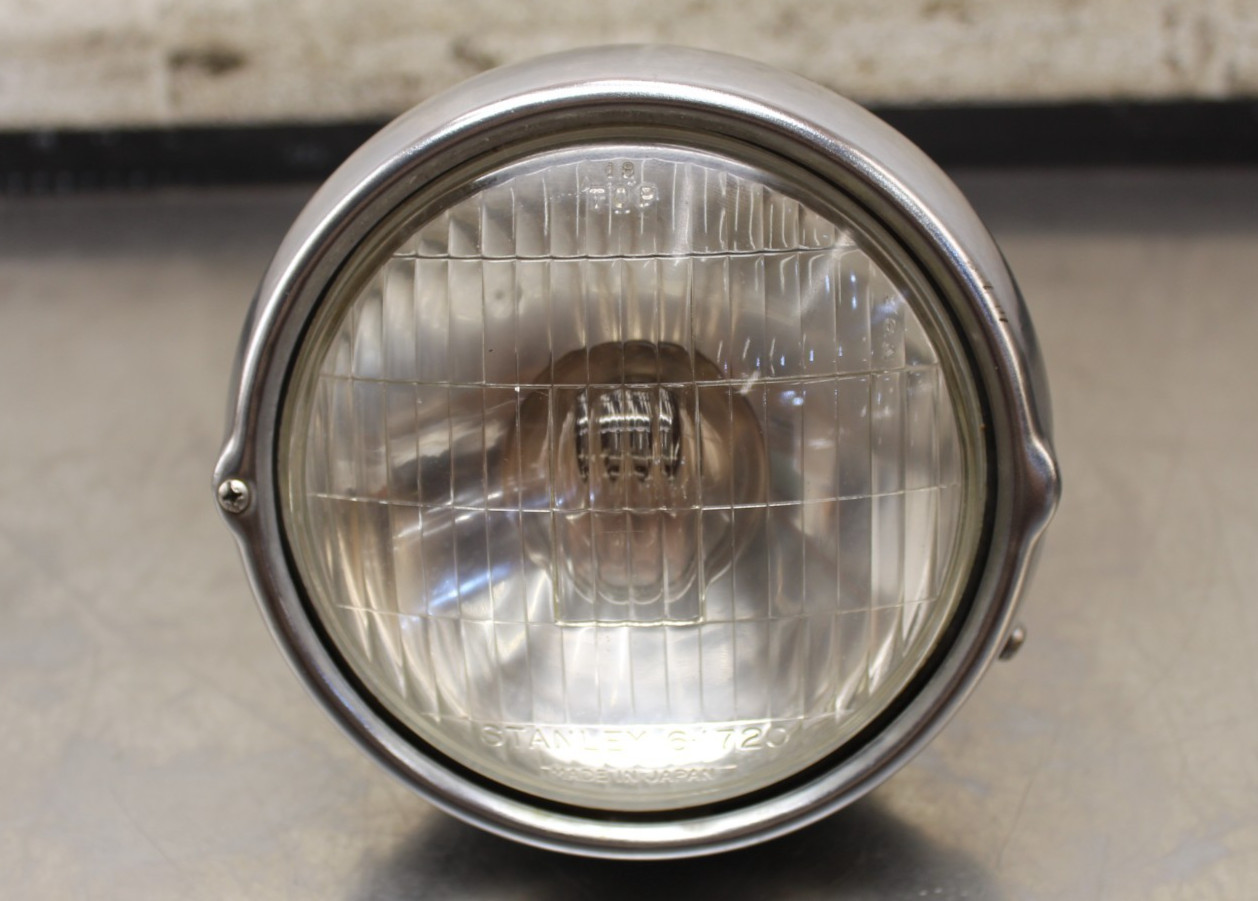 1981 Honda 250S XL HEADLIGHT W/ HOUSING BUCKET TESTED WORKING P904.5