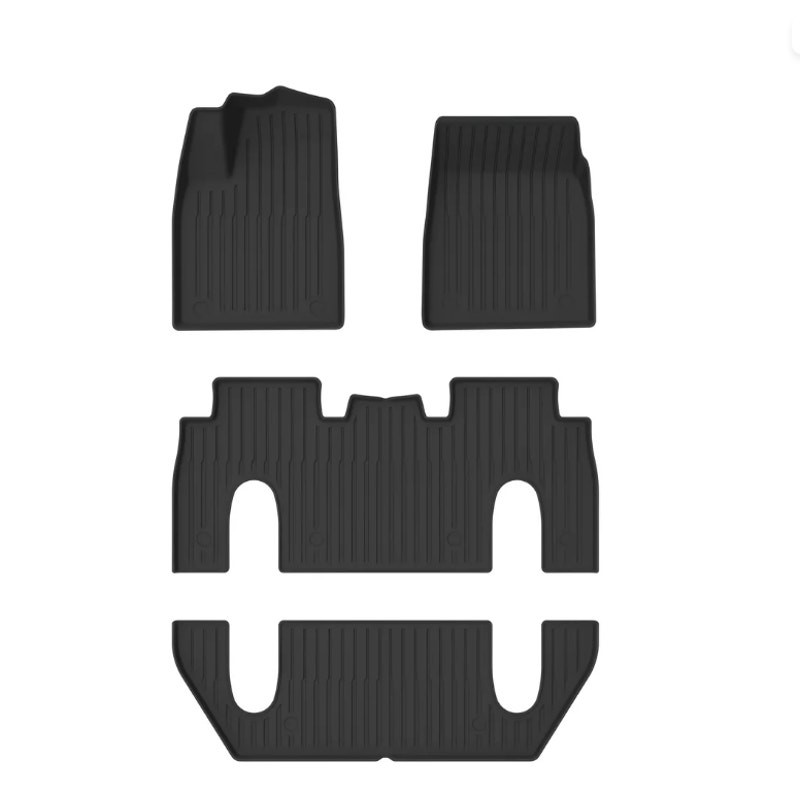 WENNEBIRD All Weather Floor Mats 21-24 Tesla Model X 6 Seater, with Trunk Liner
