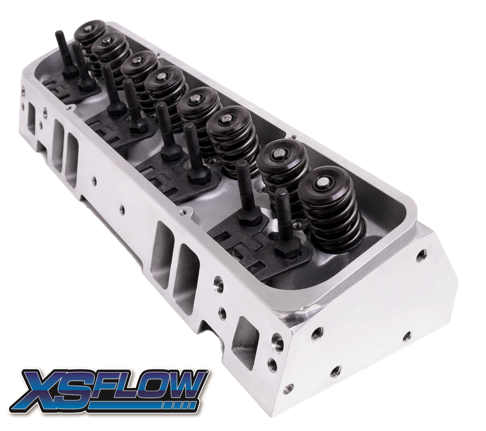 SB Chevy Aluminum Cylinder Head 205cc 68cc Hydraulic Flat Tappet SBC Steam Holes SB Chevy Aluminum Cylinder Head 205cc 68cc Hydraulic Flat Tappet SBC Steam Holes