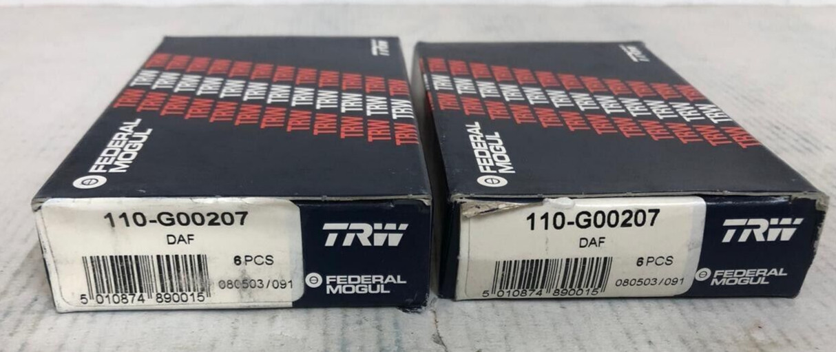 12 pcs/2 Boxes Valve Guide 110-G00207 TRW FITS  DAF F 1100 (1974/01 - X)