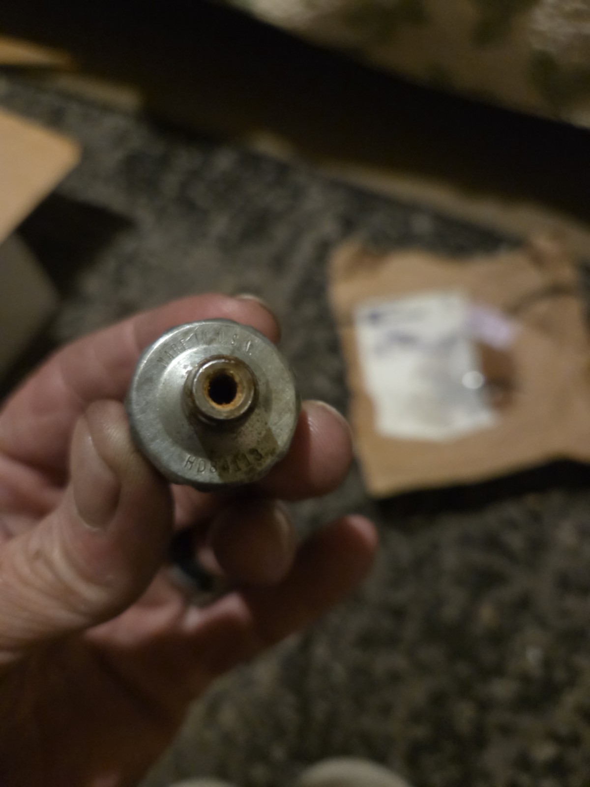 Genuine Vintage Harley-Davidson Dual-Terminal Oil Pressure Sending Unit /... Genuine Vintage Harley-Davidson Dual-Terminal Oil Pressure Sending Unit /...