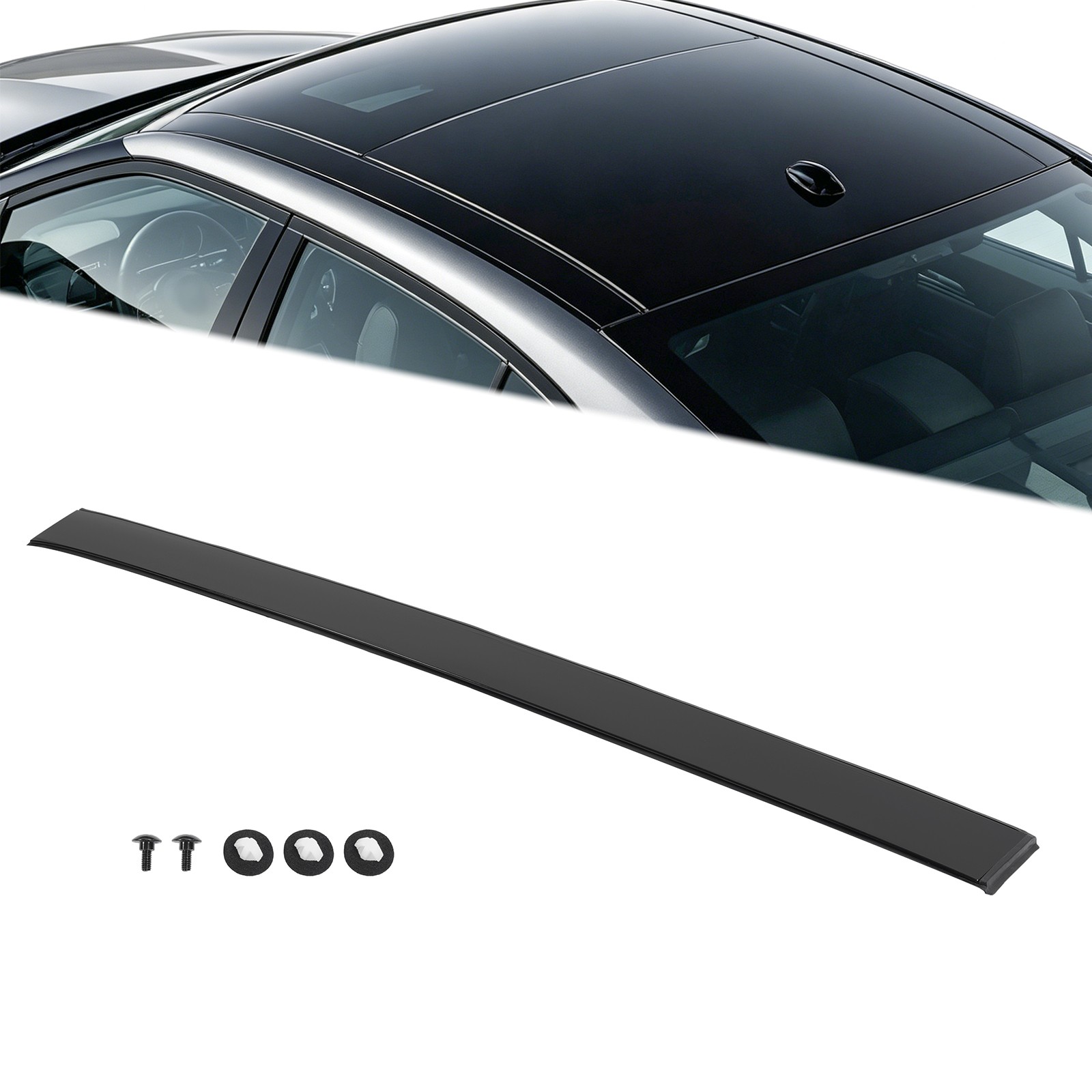 Left Roof Molding For 2016-2020 Nissan Maxima W/Panoramic Sunroof 91761-4RA3A Left Roof Molding For 2016-2020 Nissan Maxima W/Panoramic Sunroof 91761-4RA3A