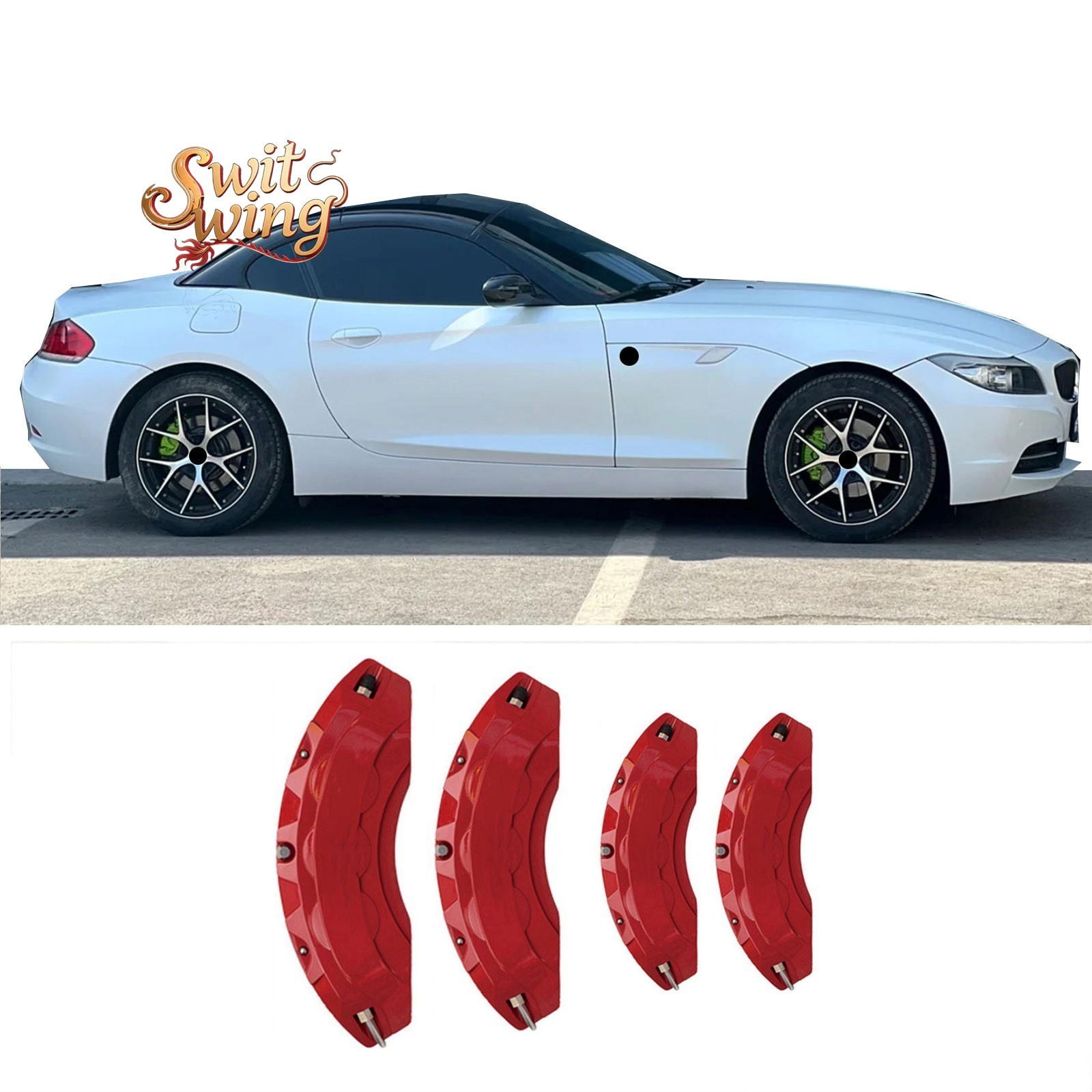 4pcs Customized Aluminum Car Brake Caliper Covers for BMW Z4 Accessories