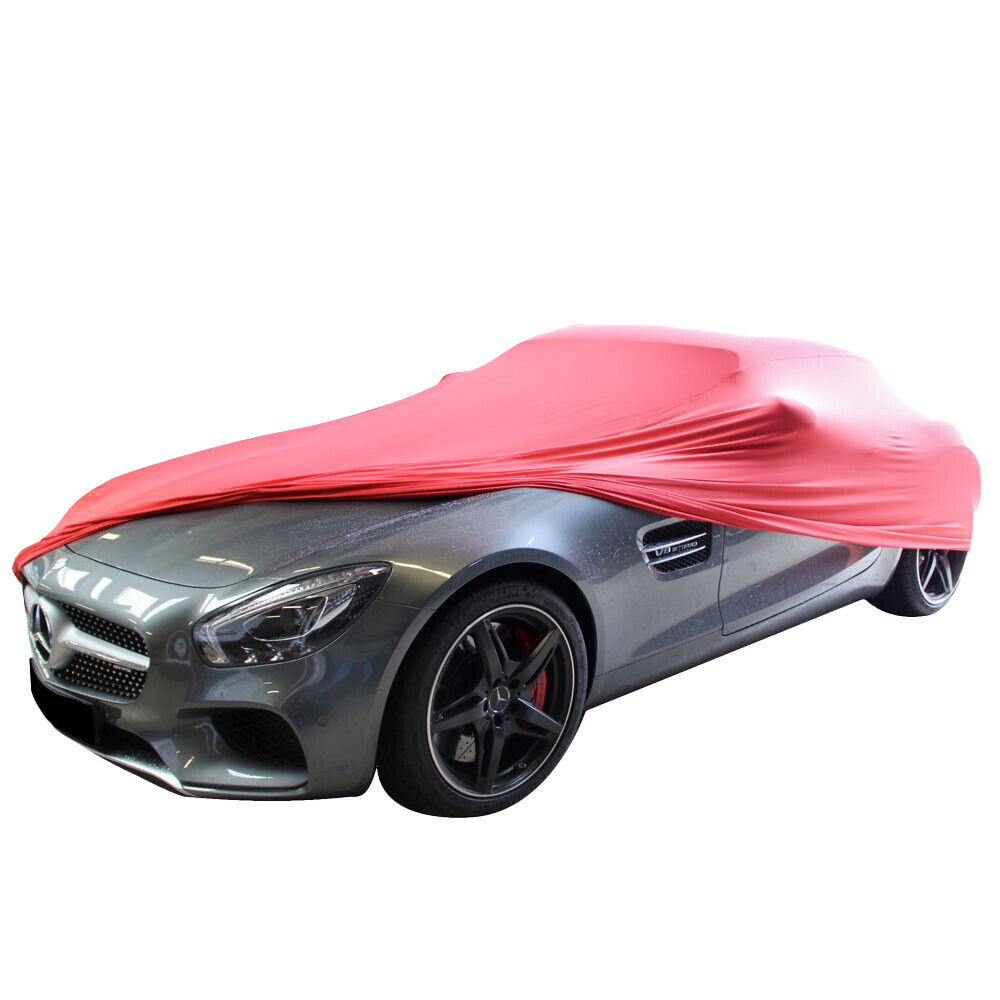 Indoor car cover fits Mercedes-Benz AMG GT (2 doors) bespoke Maranello Red co...
