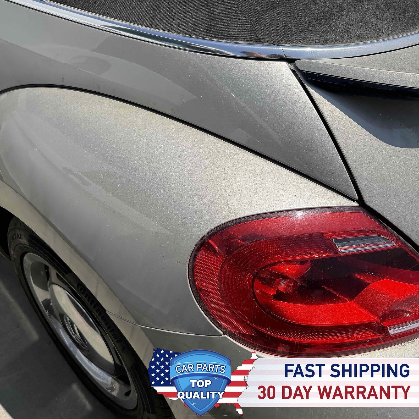 12-19 VOLKSWAGEN BEETLE REAR LEFT DRIVER SIDE QUARTER PANEL FENDER OEM 12-19 VOLKSWAGEN BEETLE REAR LEFT DRIVER SIDE QUARTER PANEL FENDER OEM