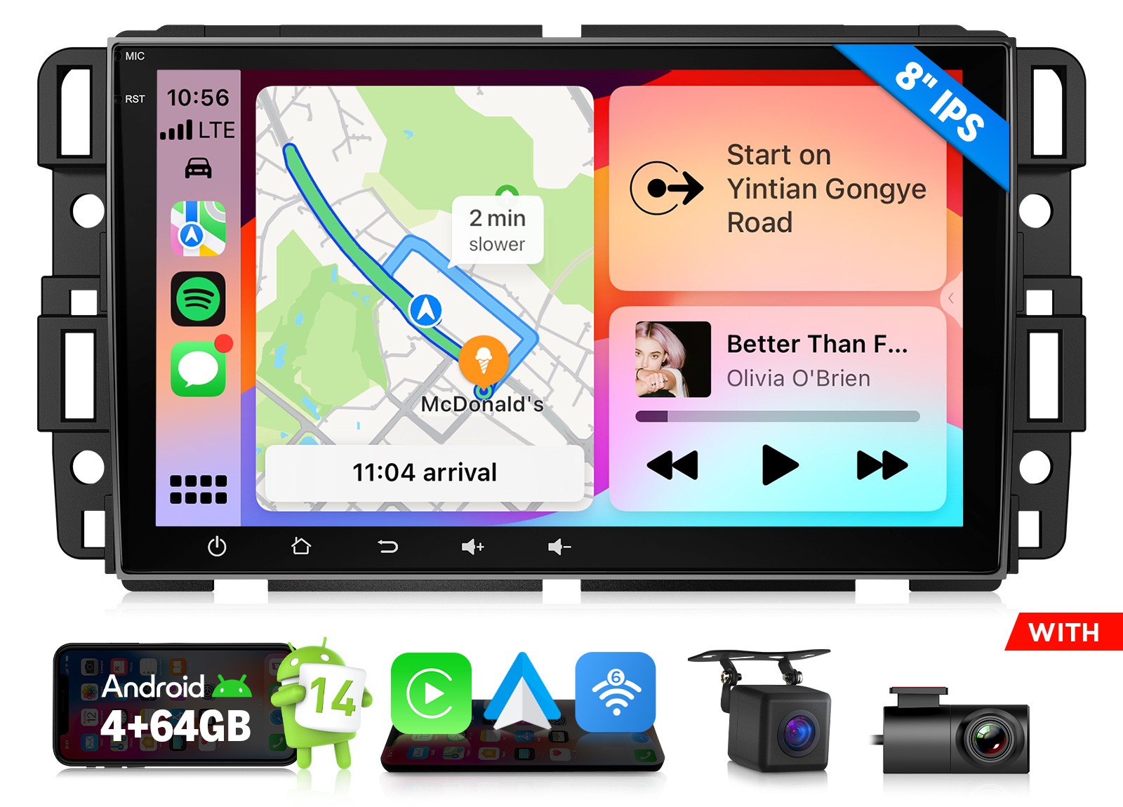 CAM+DVR+Android 14 8