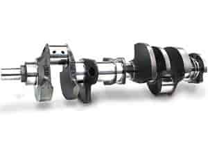 Scat 9000 Pro Comp Lightweight Crankshaft Chevy 350, 383 Stroker (2-Piece Rear
