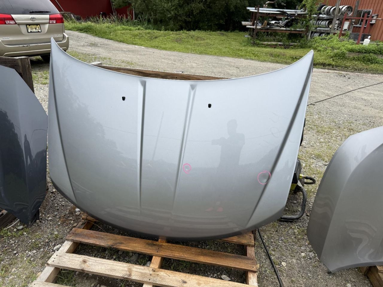 2009-2020 Dodge Journey Hood Gray