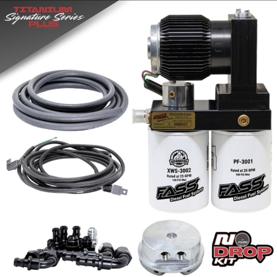 FASS No-Drop Titanium Signature Series PLUS 165GPH Lift Pump GM 6.6 NDTSPC10165G