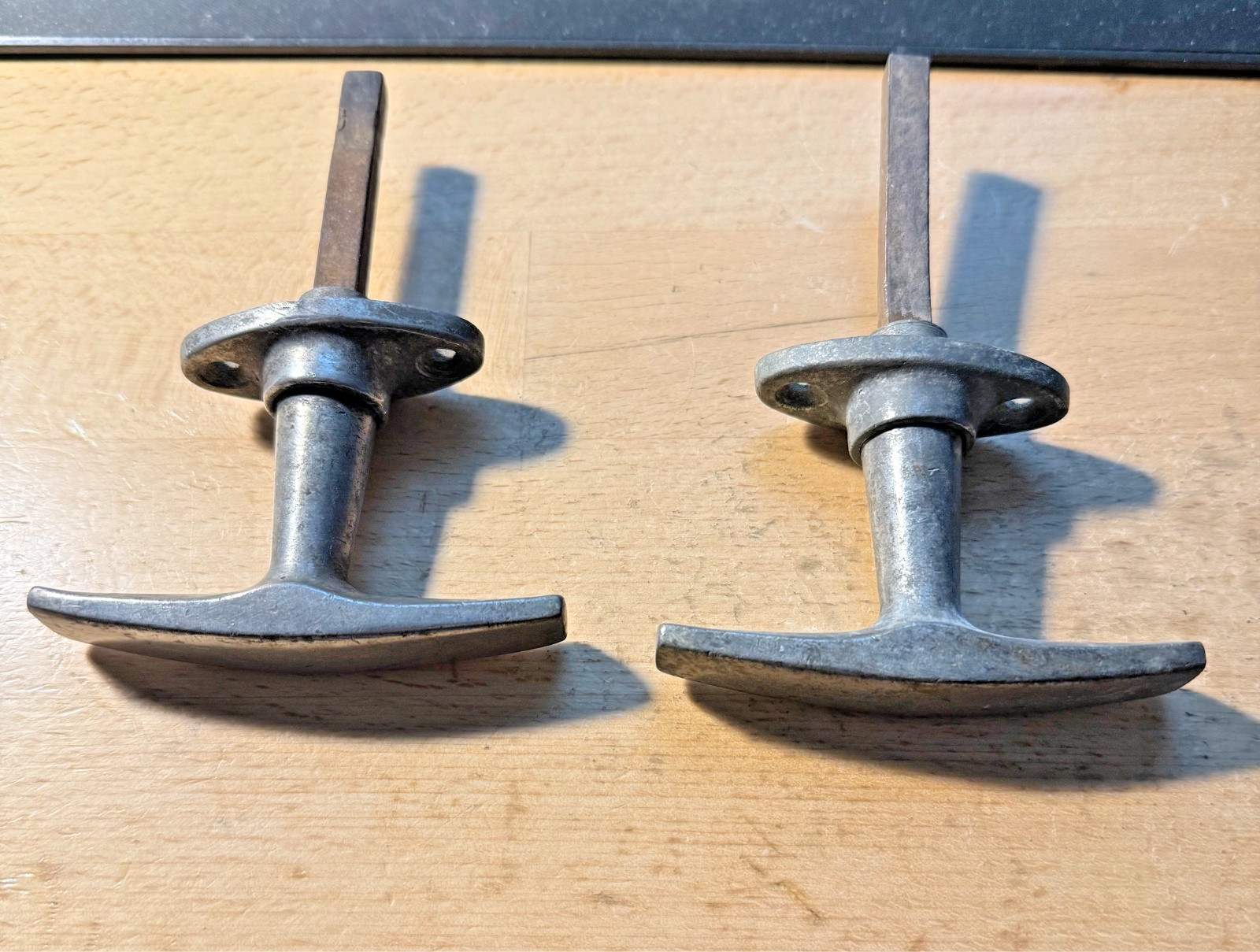 1923 1924 1925 1926 DOOR HANDLES CIRCA 20S TOURING T HANDLES HOT RAT ROD VINTAGE