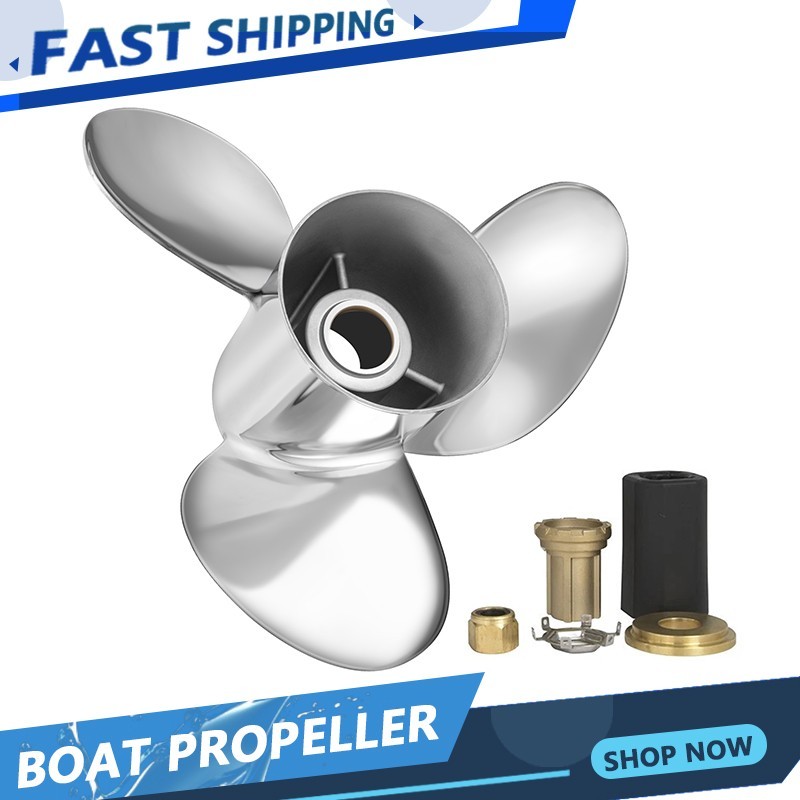 14 1/4 x 23 Stainless Boat Propeller for Mercury Alpha One 135-300HP 15Tooth,RH