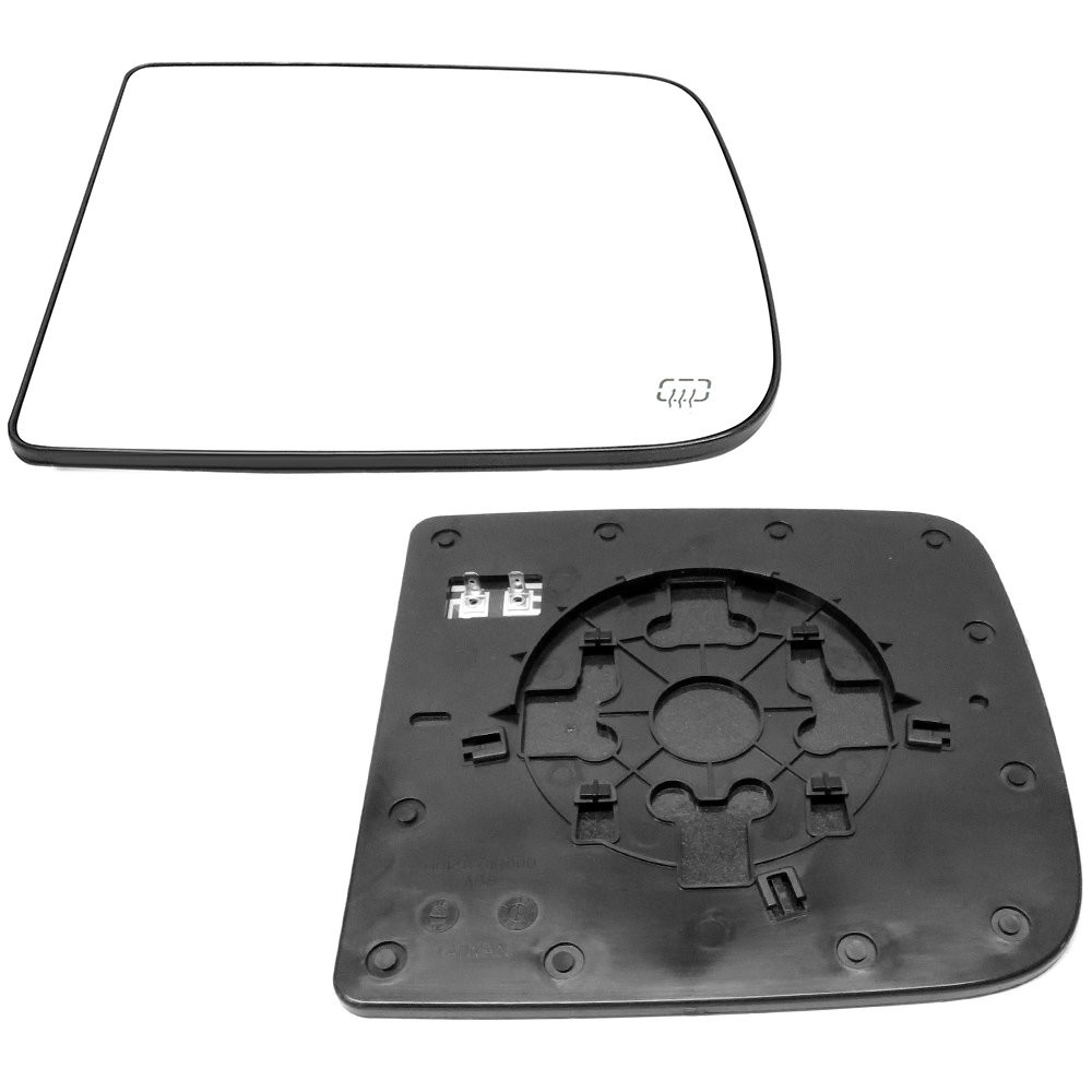 Pair View Mirror Glasses Heated Fits 2010-19 Ram 1500 Left & Right Side