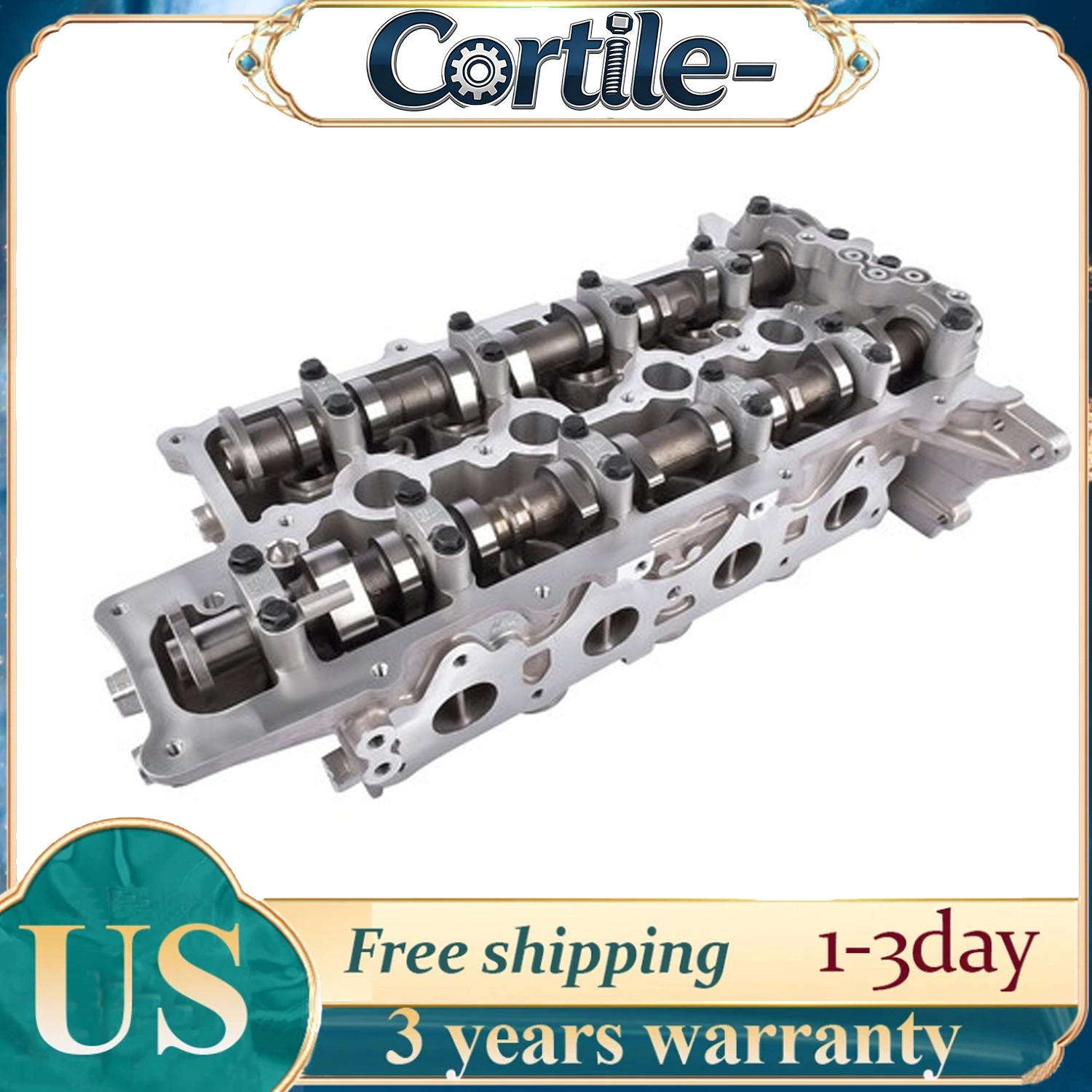 For Hyundai Tucson Accent Veloster Kia Rio Soul 1.6L New Cylinder Head Assembly