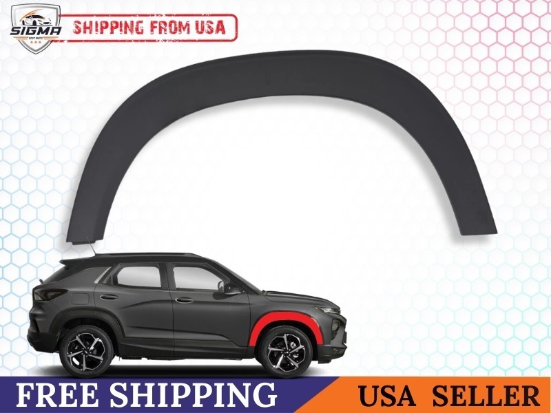 Front Right Sid Fender Flare Wheel Arch Molding Trim For Chevy Trailblazer 21-25