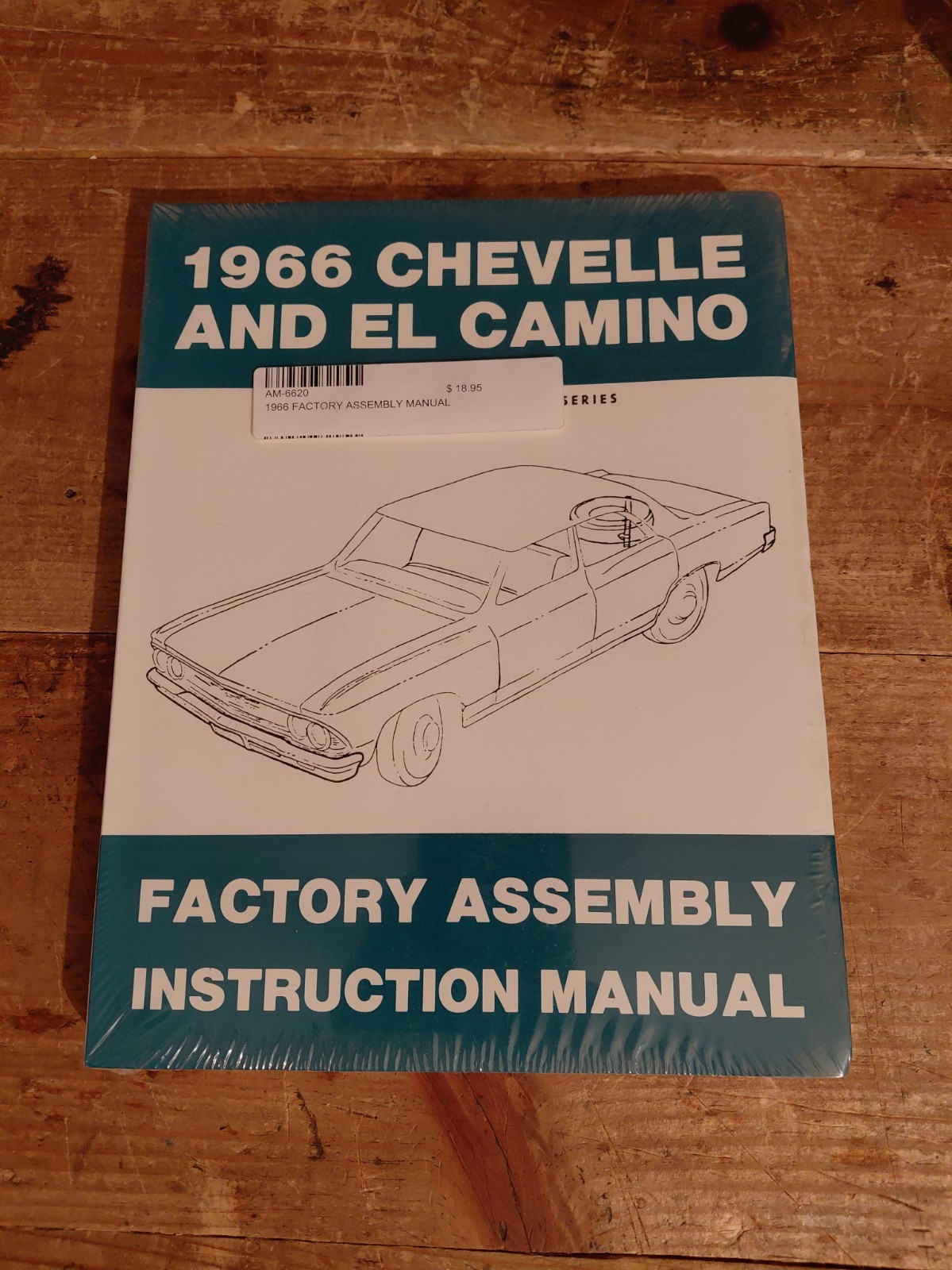 1966 Chevrolet Chevelle, El Camino Factory Assembly Manual New Sealed 1966 Chevrolet Chevelle, El Camino Factory Assembly Manual New Sealed