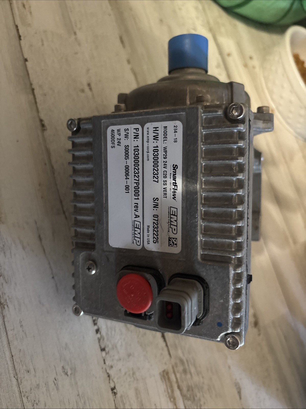 EMP WP29 SMARTFLOW 24V WATER PUMP C20 SS VERT EXCELLENT CONDITION 